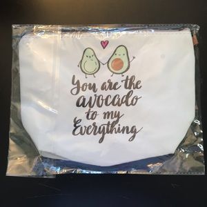 Design by Riah Avocado makeup hand bag